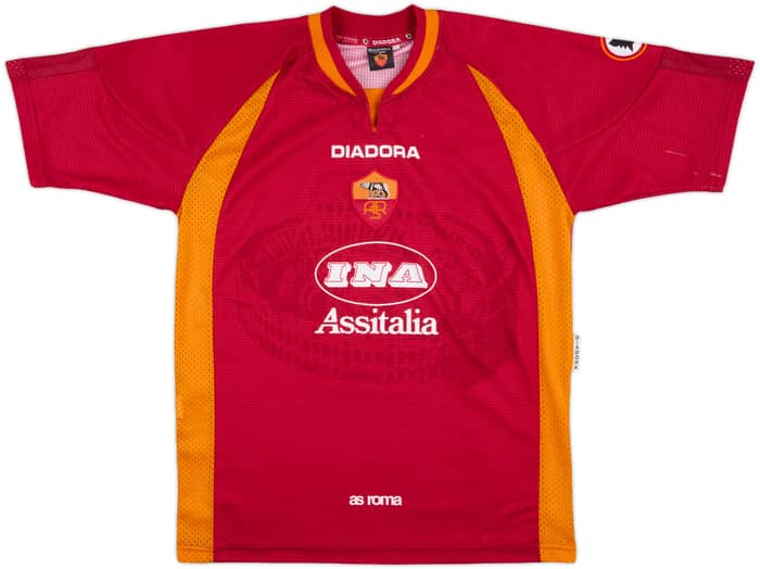 1997-98 Roma Home Shirt - 9/10 - (S)