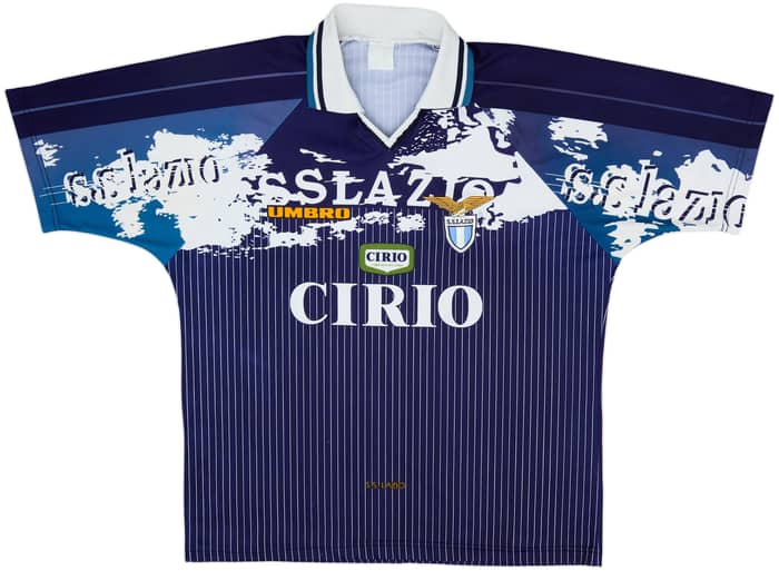 1996-98 Lazio Away Shirt - 8/10 - (XL)