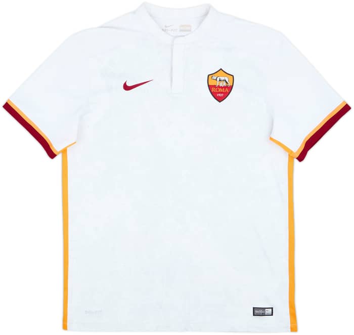 2015-16 Roma Away Shirt Totti #10 - 9/10 - (L)