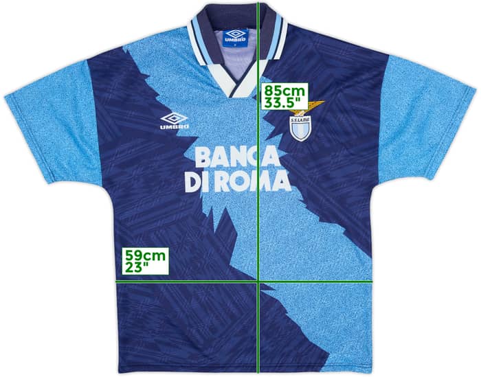1994-96 Lazio Away Shirt - 8/10 - (M)