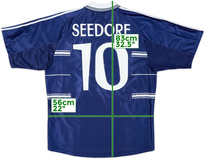 1998-99 Real Madrid Away Shirt Seedorf #10 - 9/10 - (L)