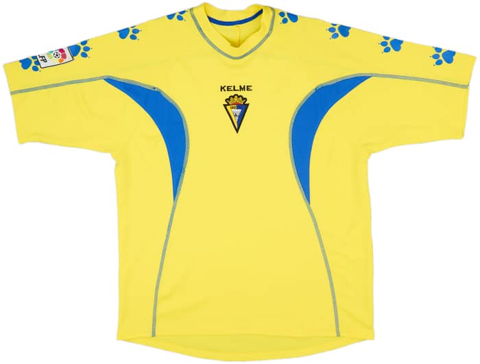 2005-06 Cadiz Home Shirt - 9/10 - (L)