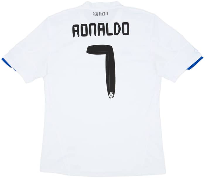 2010-11 Real Madrid Home Shirt Ronaldo #7 - 8/10 - (L)