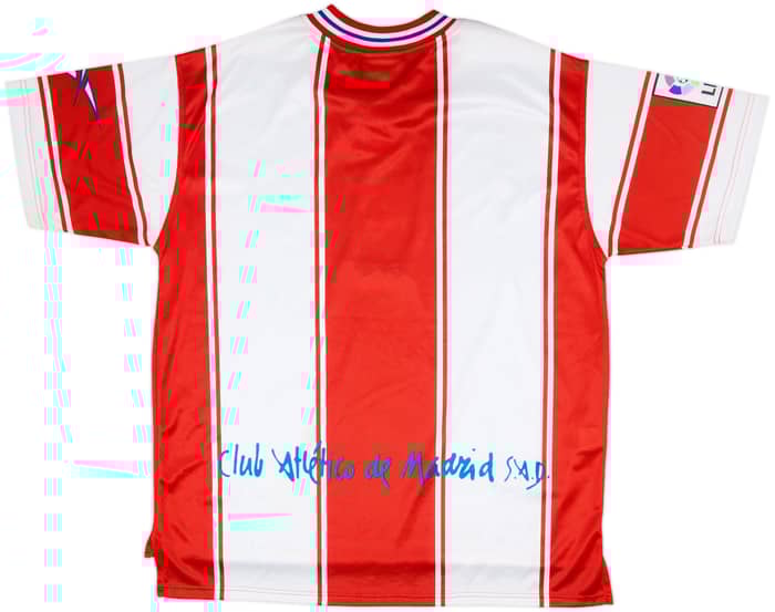1999-00 Atletico Madrid Home Shirt (L)