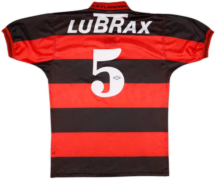 1992-93 Flamengo Home Shirt #5 - 9/10 - (L)
