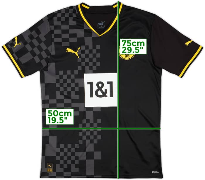2022-23 Borussia Dortmund Away Shirt - 10/10 - (M)