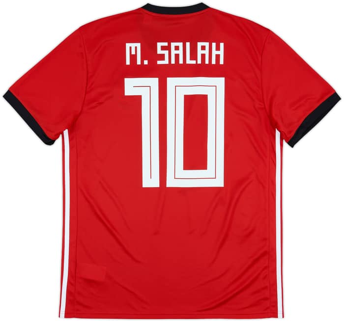 2018-19 Egypt Home Shirt Salah #10 - 9/10 - (M)