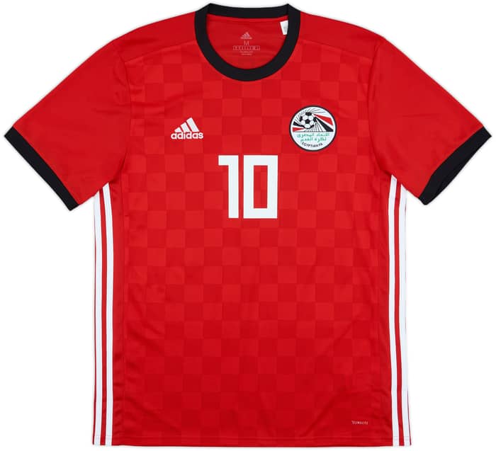 2018-19 Egypt Home Shirt Salah #10 - 9/10 - (M)