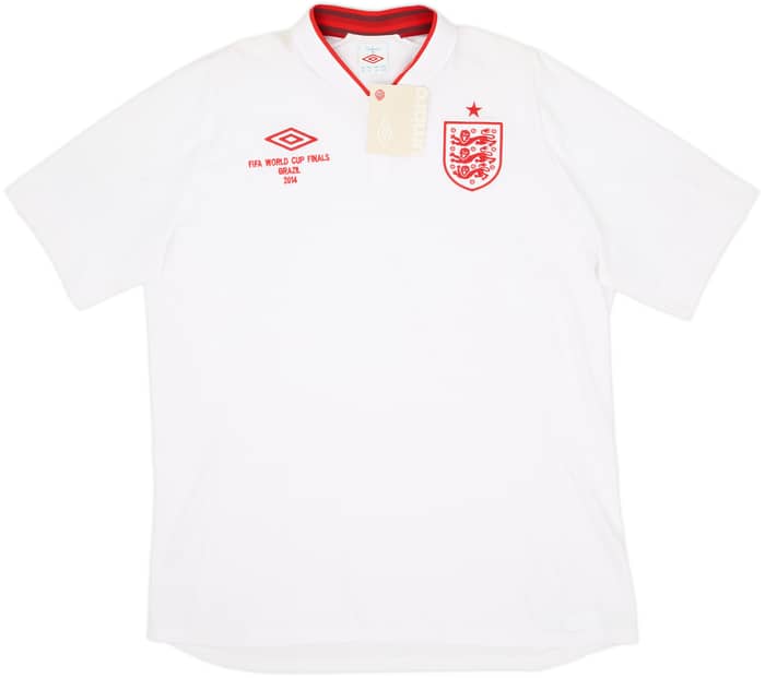2012-13 England 'World Cup' Home Shirt (XXL)