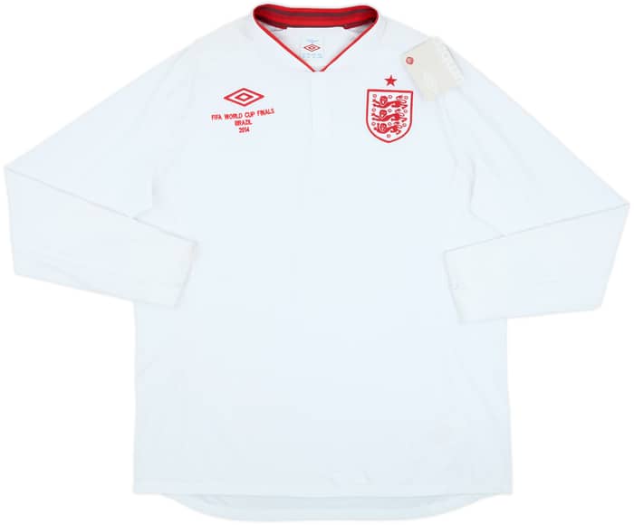 2012-13 England Home L/S Shirt (XL)