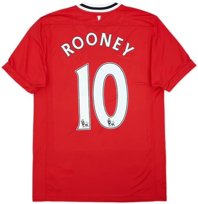 2011-12 Manchester United Home Shirt Rooney #10 (M)