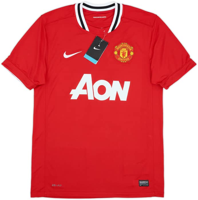 2011-12 Manchester United Home Shirt Rooney #10 (M)