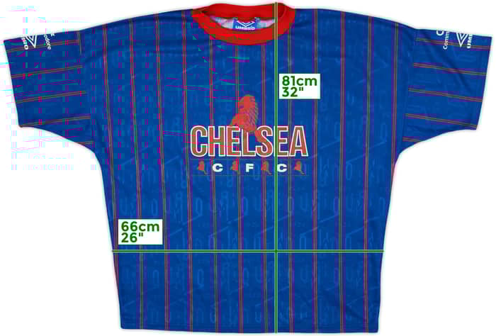 1994-96 Chelsea Umbro Training Shirt - 6/10 - (L)