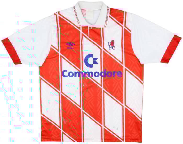 1990-92 Chelsea Away Shirt - 6/10 - (L)