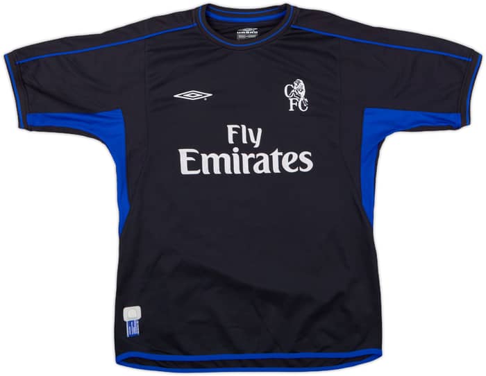 2002-04 Chelsea Away Shirt Zola #25 - 8/10 - (L)