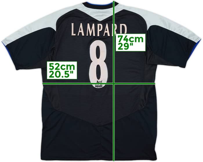 2004-05 Chelsea Away Shirt Lampard #8 - 6/10 - (L)
