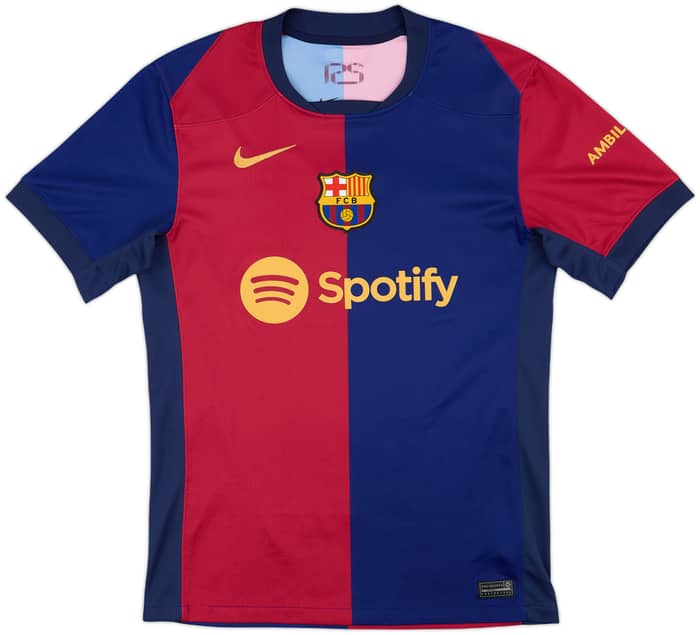 2024-25 Barcelona Home Shirt - 8/10 - (S)