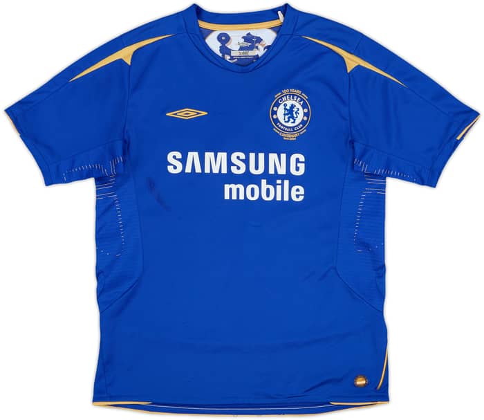 2005-06 Chelsea Centenary Home Shirt Terry #26 - 6/10 - (L.Boys)