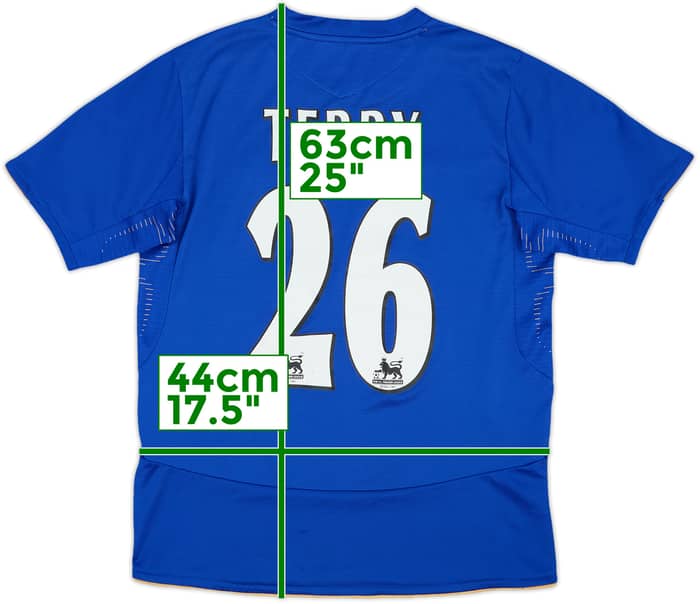 2005-06 Chelsea Centenary Home Shirt Terry #26 - 6/10 - (L.Boys)