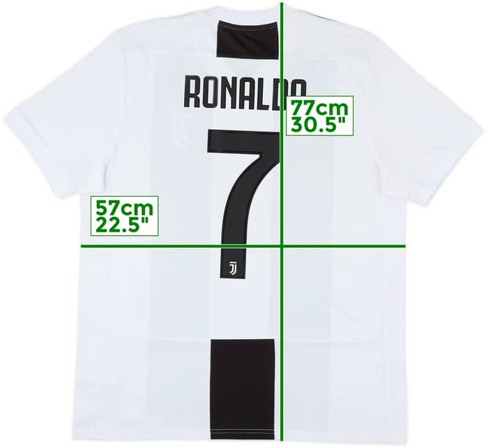 2018-19 Juventus Home Shirt Ronaldo #7 - 7/10 - (L)