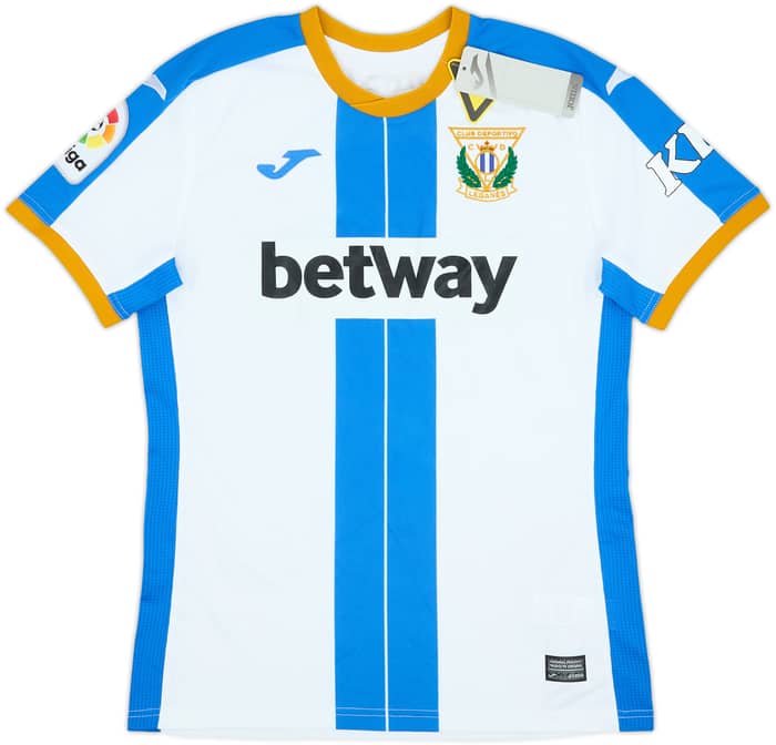 2020-21 CD Leganes Home Shirt Bustinza M. #3 (M)