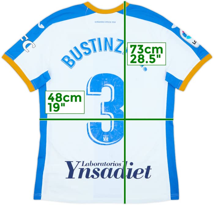 2020-21 CD Leganes Home Shirt Bustinza M. #3 (M)
