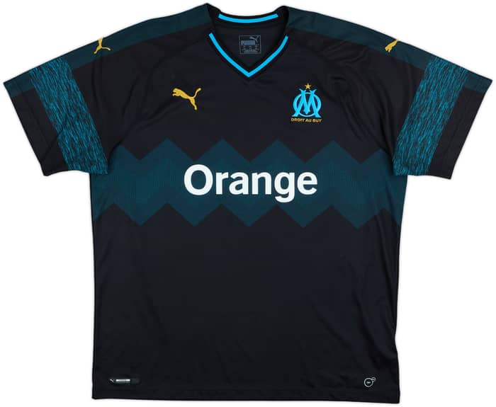 2018-19 Olympique Marseille Away Shirt Balotelli #9 - 10/10 - (XXL)