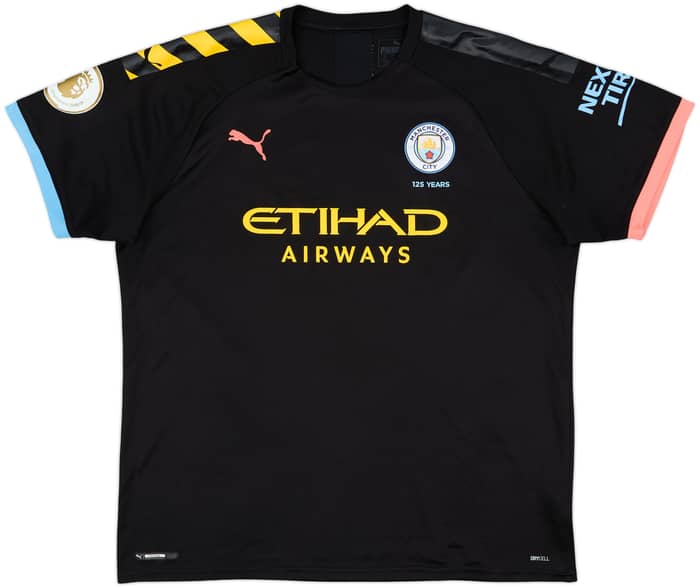 2019-20 Manchester City Away Shirt De Bruyne #17 - 9/10 - (XXL)