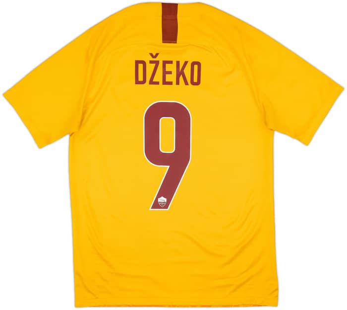 2018-19 Roma Third Shirt Dzeko #9 - 8/10 - (S)