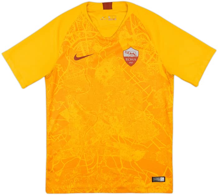 2018-19 Roma Third Shirt Dzeko #9 - 8/10 - (S)