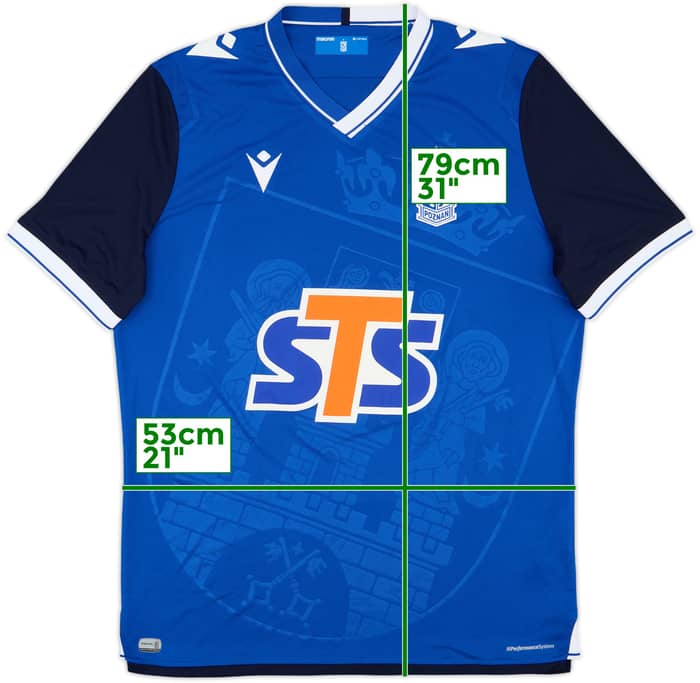 2020-21 Lech Poznan Home Shirt - 10/10 - (XL)