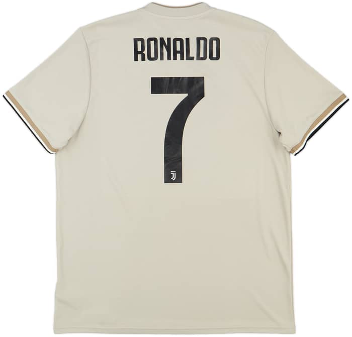 2018-19 Juventus Away Shirt Ronaldo #7 - 8/10 - (XL)