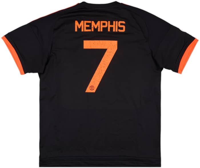 2015-16 Manchester United Third Shirt Memphis #7 - 5/10 - (XL)