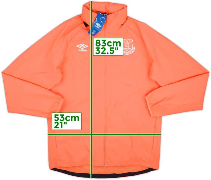 2015-16 Everton Umbro Hooded Rain Jacket (M)