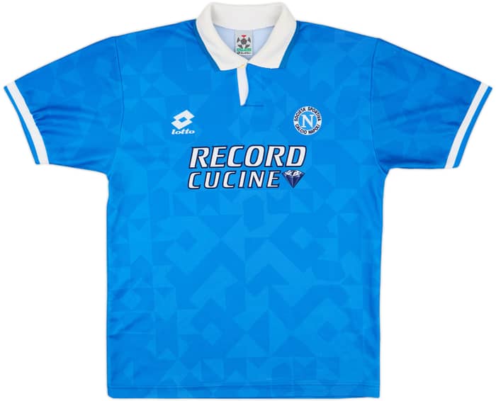 1994-96 Napoli Home Shirt - 8/10 - (L)