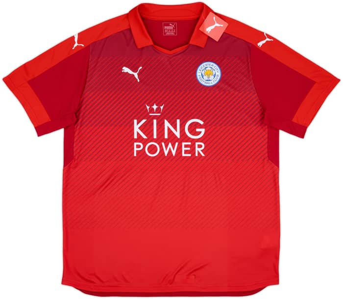 2016-17 Leicester Away Shirt Vardy #9 (XXL)