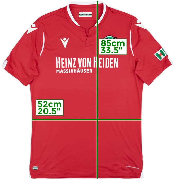 2019-20 Hannover 96 Home Shirt - 10/10 - (XXL)