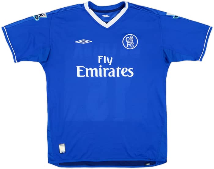 2003-05 Chelsea Home Shirt Drogba #15 - 5/10 - (L)