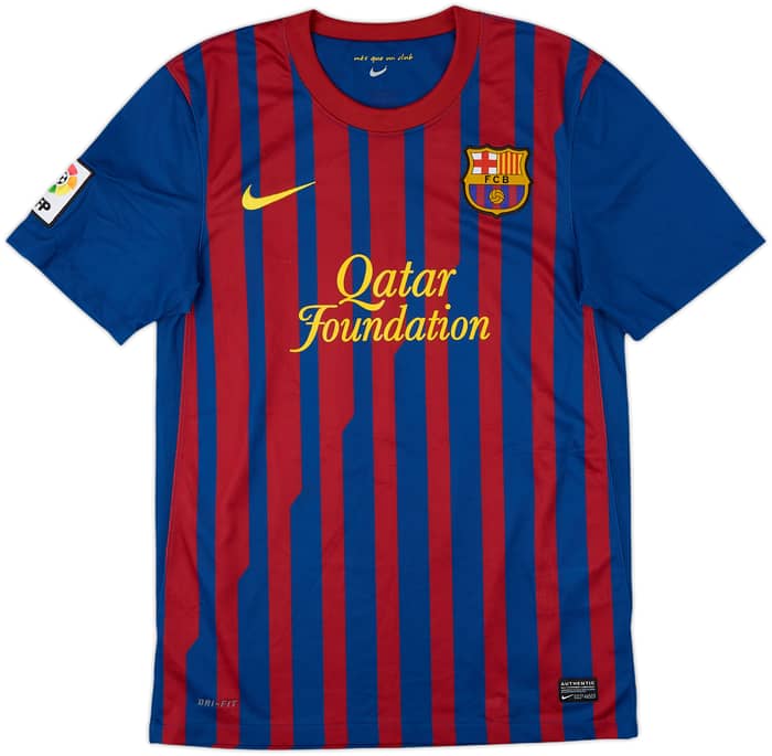 2011-12 Barcelona Home Shirt A.Iniesta #8 - 8/10 - (S)