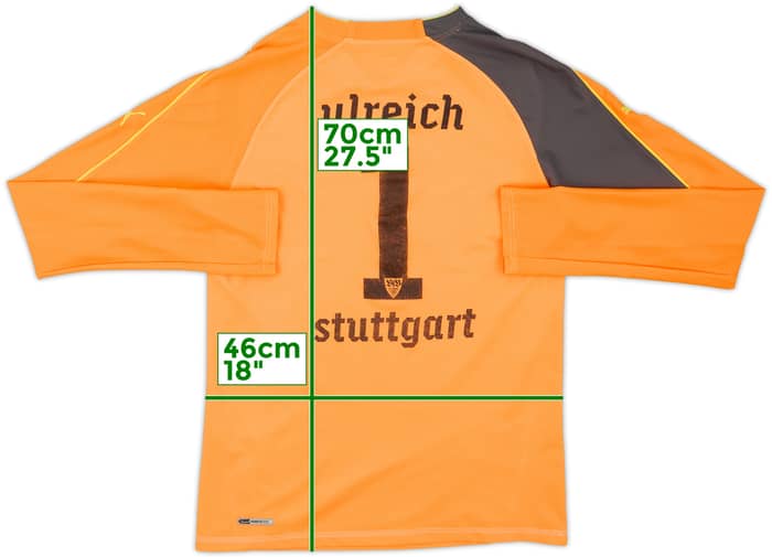 2010-11 Stuttgart Authentic GK Shirt Ulreich #1 - 6/10 - (M)