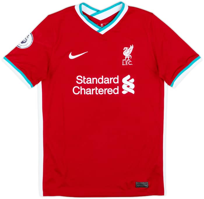 2020-21 Liverpool Home Shirt Firmino #9 - 8/10 - (L.Boys)
