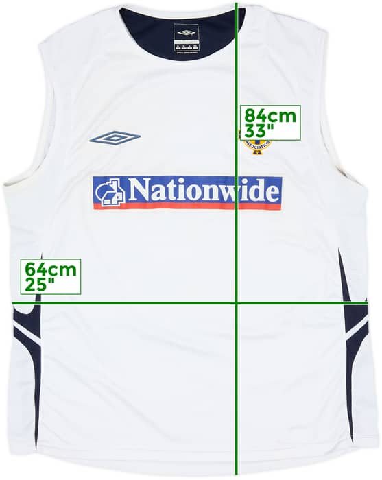 2007-08 Northern Ireland Umbro Training Vest - 5/10 - (XL)