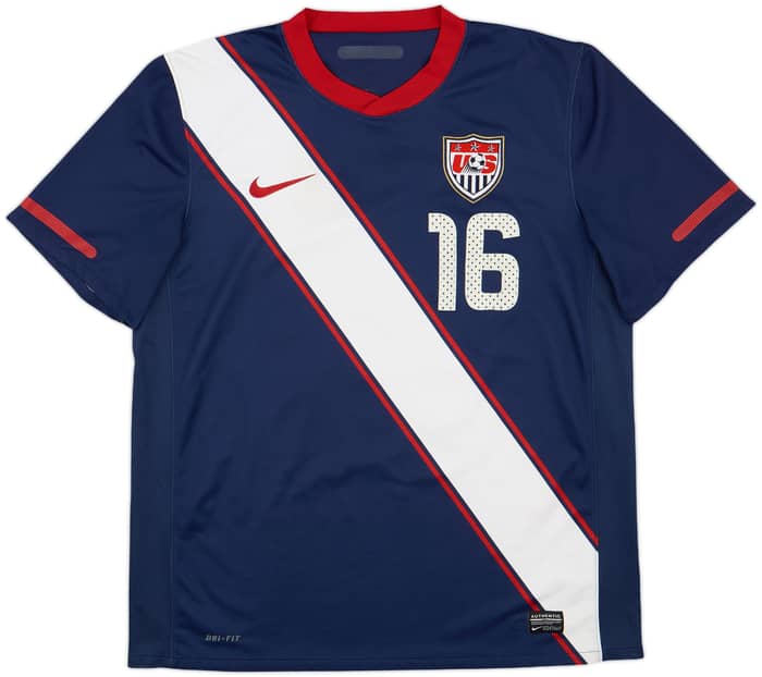 2010-11 USA Away Shirt #16 - 4/10 - (L)
