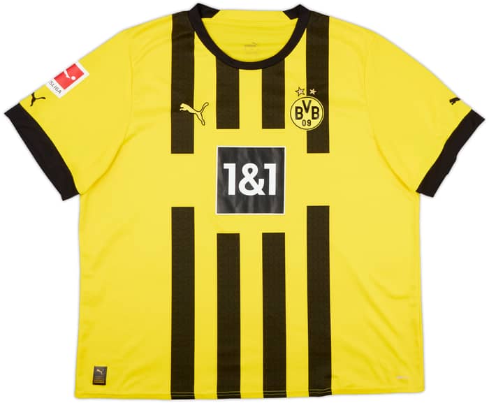 2022-23 Dortmund Home Shirt Bellingham #22 - 9/10 - (3XL)