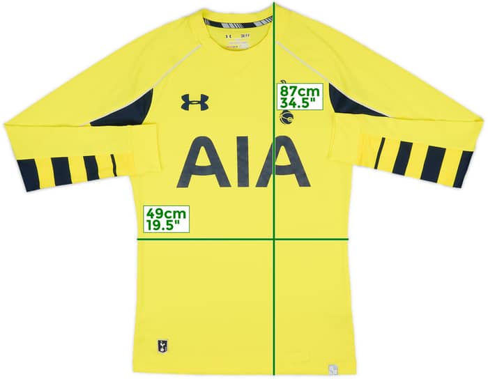 2015-16 Tottenham GK Shirt - 8/10 - (S)