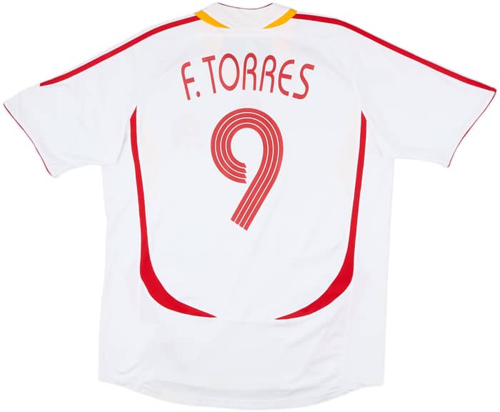 2006-08 Spain Away Shirt F.Torres #9 - 7/10 - (L)
