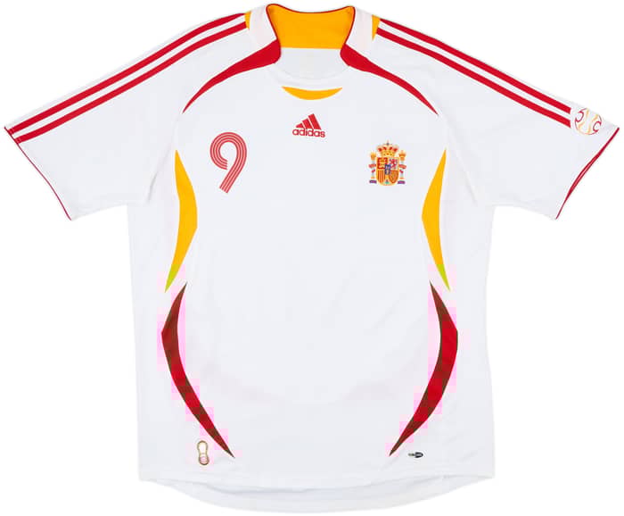 2006-08 Spain Away Shirt F.Torres #9 - 7/10 - (L)