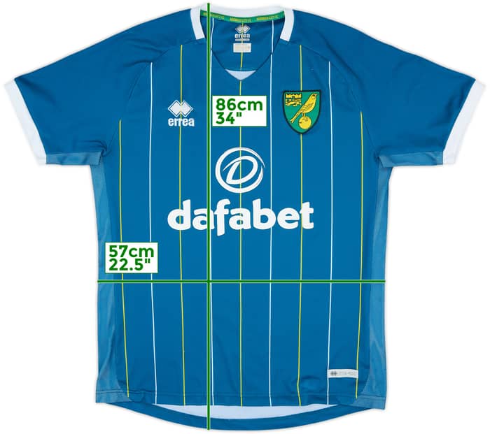 2020-21 Norwich Away Shirt - 7/10 - (M)