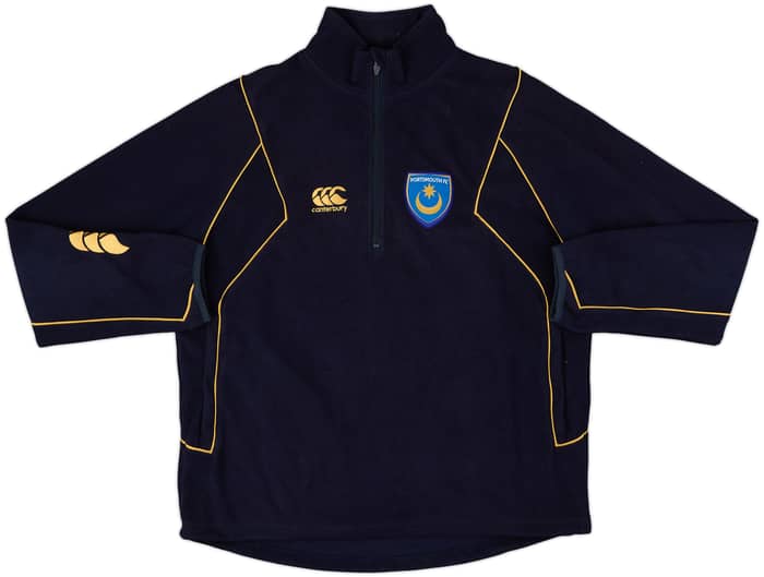 2007-08 Portsmouth Canterbury 1/4 Zip Fleece Top - 9/10 - (L)