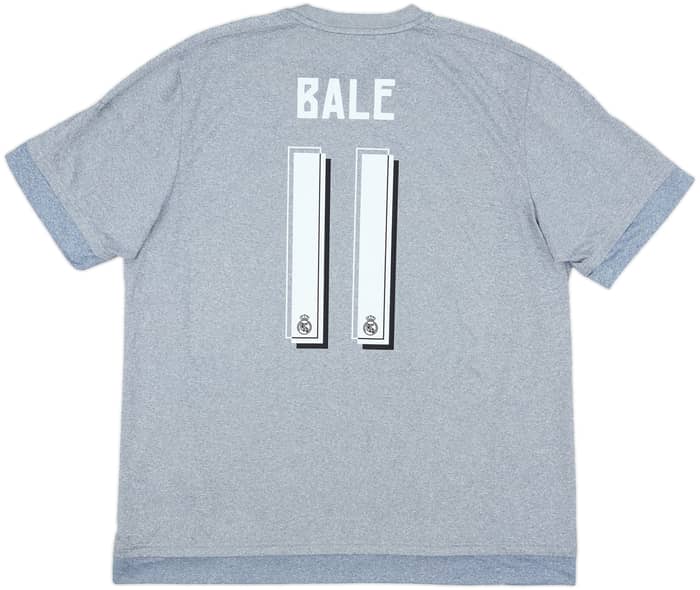 2015-16 Real Madrid Away Shirt Bale #11 - 8/10 - (XL)